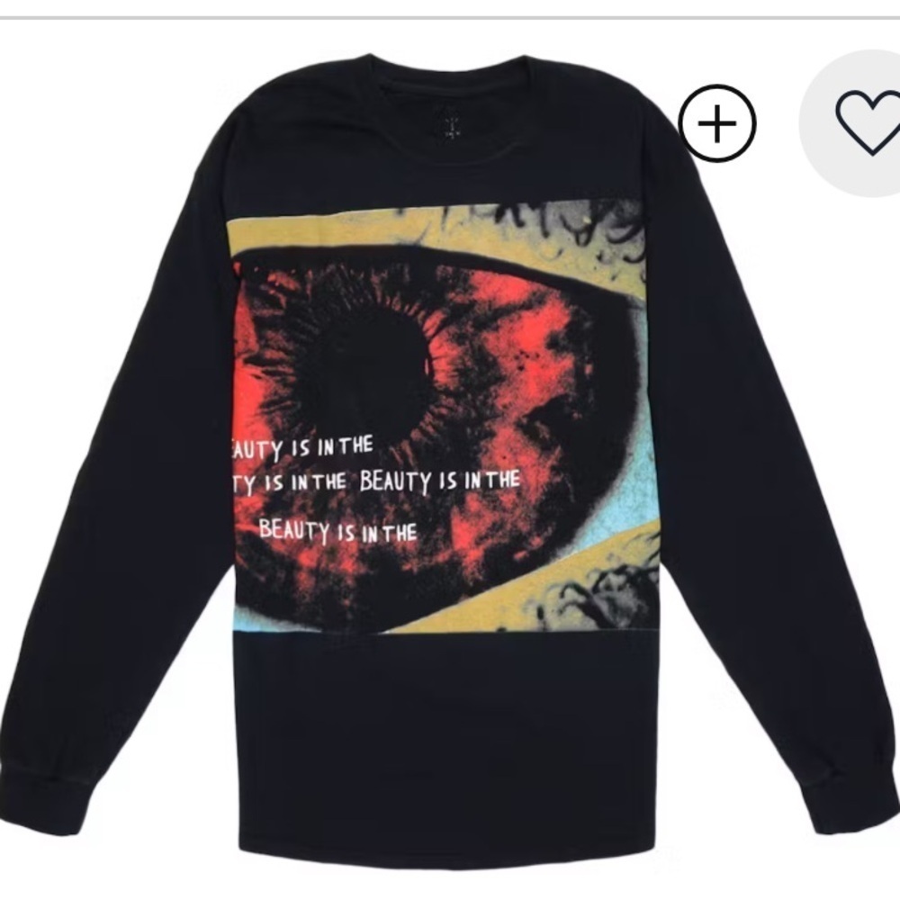 Travis Scott Eye Long Sleeve Astroworld FW19 Tee Shirt medium
